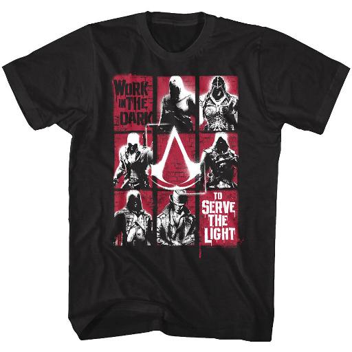 Assassin's Creed - Graffiti (Black T-Shirt)