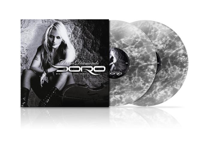 Doro - Classic Diamonds (Black White Marbled 2LP)