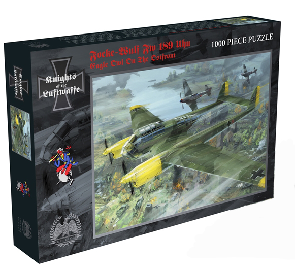 Focke-Wulf FW 189 Eagle Owl On The Ostfront (1000pcs puzzle)