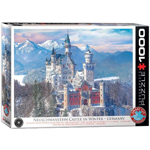 Neuschwanstein in Winter (1000pc)