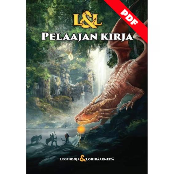 Legendoja &amp; Lohikäärmeitä Pelaajan kirja (Vesileimattu PDF)