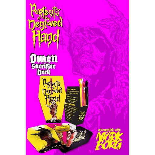 Mörk Borg RPG Portents of the Degloved Hand