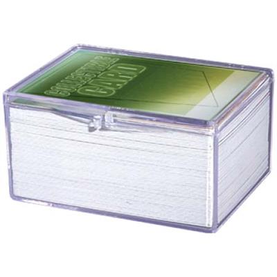 Hinged Clear Box - (For 100 Cards)