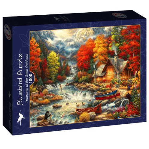 Chuck Pinson -Treasures of the Great Outdoors (1000pc puzzle)