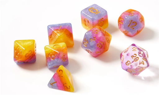 Sirius Dice - Dice Set - Tahitian Sunset