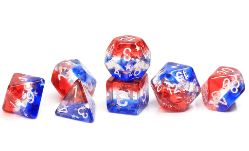 	Sirius Dice - Dice Set - Star Spangled Banner