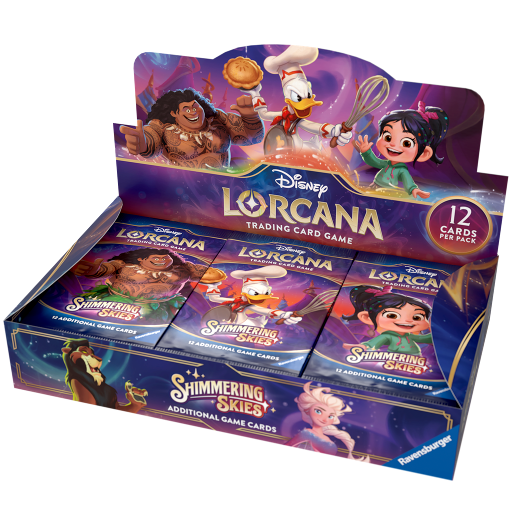 Disney Lorcana TCG: Shimmering Skies Booster Box (24 Boosters)
