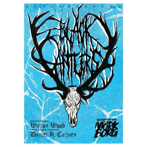 Mörk Borg RPG Black Antlers