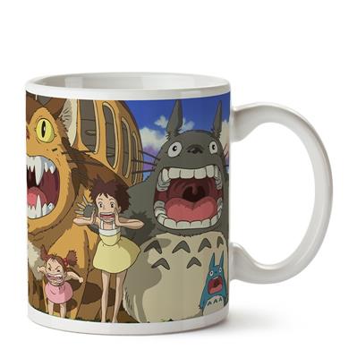 Mug Ghibli 02 - Nekobus &amp; Totoro