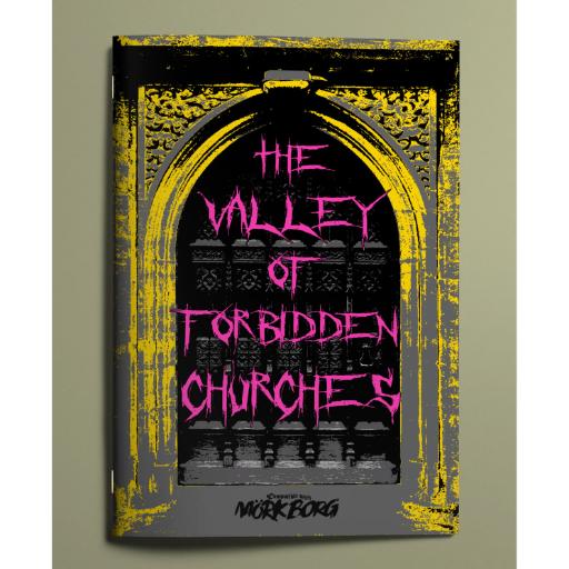 Mörk Borg RPG Valley of Forbidden Churches