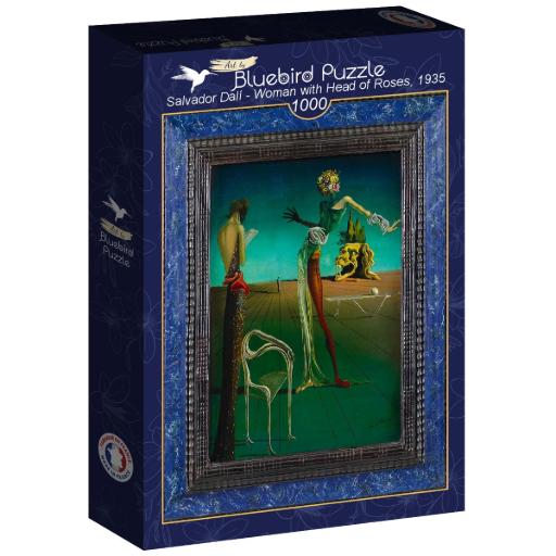 Salvador Dalí - Woman with Head of Roses, 1935 (1000pc)