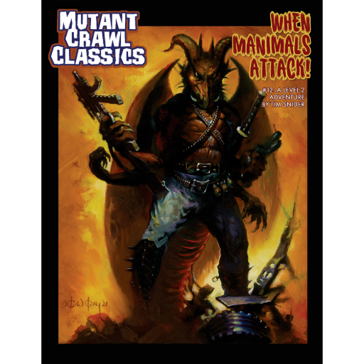 Mutant Crawl Classics 12 When Mammals Attack