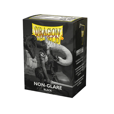 Dragon Shield Sleeves - Matte NonGlare Standard size - Black V2