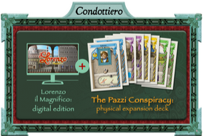 Lorenzo il Magnifico Conspiracy Kickstarter Cards