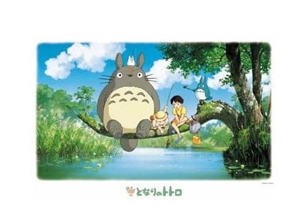 MY NEIGHBOR TOTORO - Will Totoro Catch a Fish - Puzzle (1000pc)