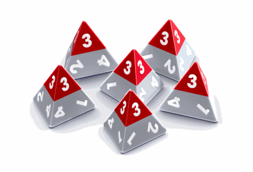 Triangle Agency RPG Dice Set