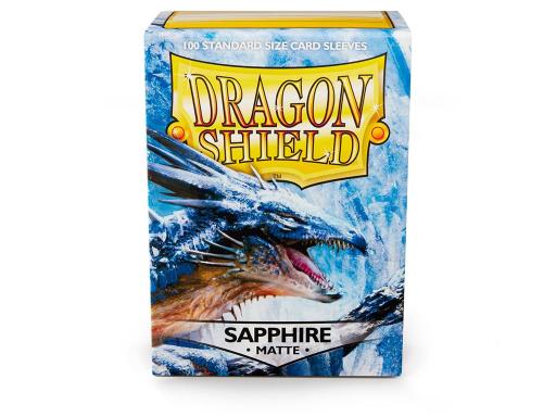 Dragon Shield Standard Sleeves - Matte Sapphire (100 Sleeves)