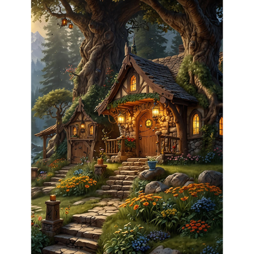 Forest Cottage (500pc)