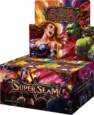 Flesh &amp; Blood TCG - Super Slam Booster Display (24 Packs)