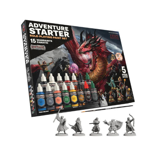The Army Painter - Gamemaster: Adventure Starter Role-playing Paint Set