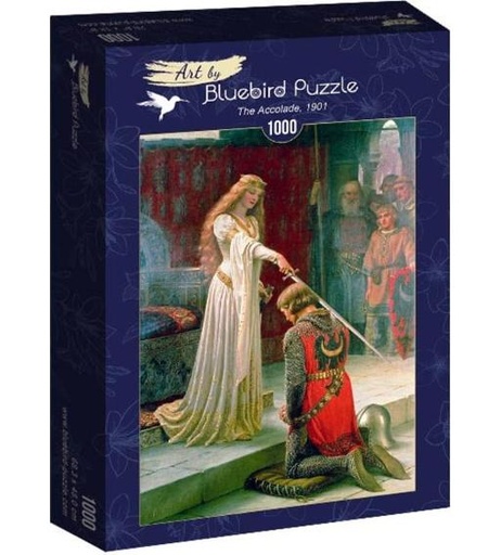 [Bluebird-60265] Edmund Blair Leighton - The Accolade, 1901 (1000pc puzzle)