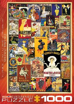 [Eurographics-6000-0769] Vintage Posters (1000pc)