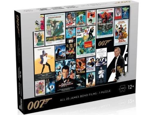[WIN4309] James Bond Movie Poster (1000pc)