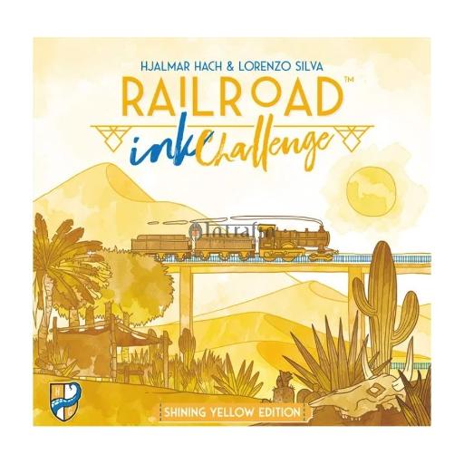 Railroad Ink Challenge: Shining Yellow Edition