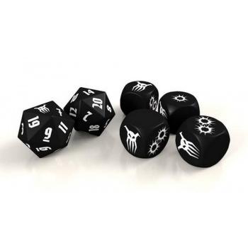 [MUH051748] Achtung! Cthulhu 2d20: Black Sun Dice Set
