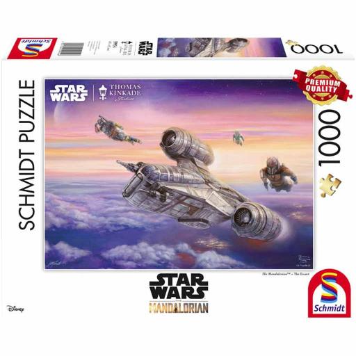[SCH9954] Thomas Kinkade: Star Wars - The Mandalorian - The Escort (1000pc)