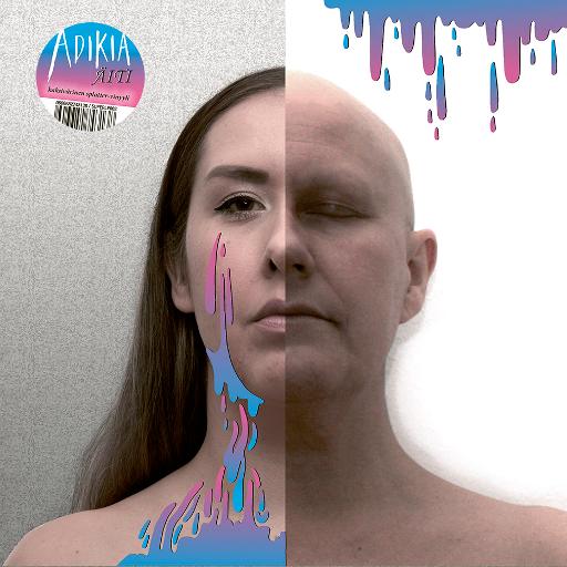 [SUPERLP003] Äiti (LP sininen/pinkki splatter)