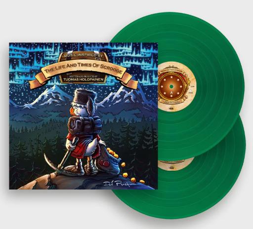 [DGLP-002] Music Inspired By The Life And Times Of Scrooge (Vihreä LP)
