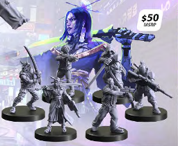 [MFC45001] Cyberpunk Red Combat Zone Tyger Claws Starter