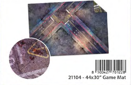 [MFC21104] Cyberpunk Red Combat Zone 44x30 Game Mat