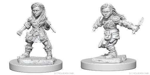 [WZK72627] Halfling Female Rogue D&amp;D Nolzur’s Marvelous Miniatures