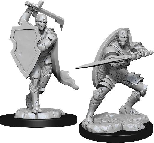 [WZK90147] D&amp;D Nolzurs Marvelous Miniatures W13 Warforged Fighter Male