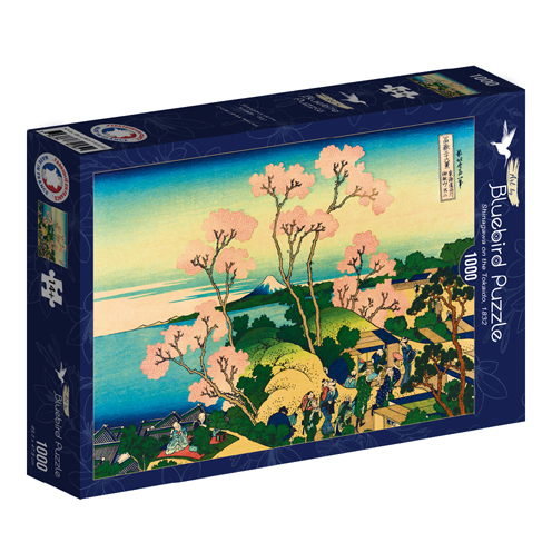 [Bluebird-F-60295] Katsushika Hokusai - Shinagawa on the Tokaido, 1832 (1000pc)