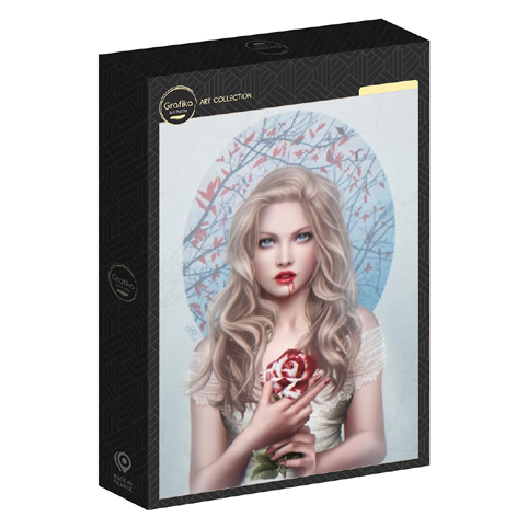 [Grafika-F-32433] Blood Rose (1000pc puzzle)
