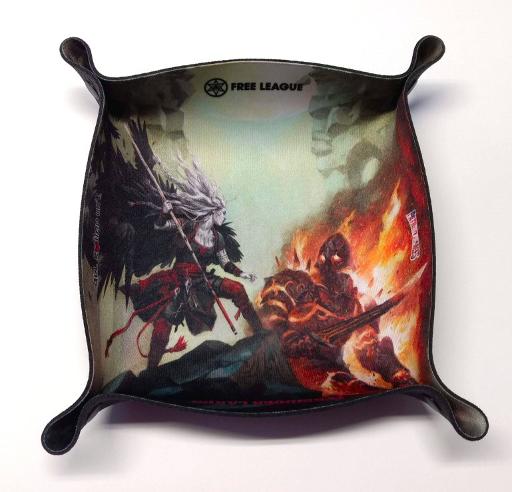 [DTS-FRL-FOR-002] Ravens Purge Forbidden Lands Square Folding Dice Tray