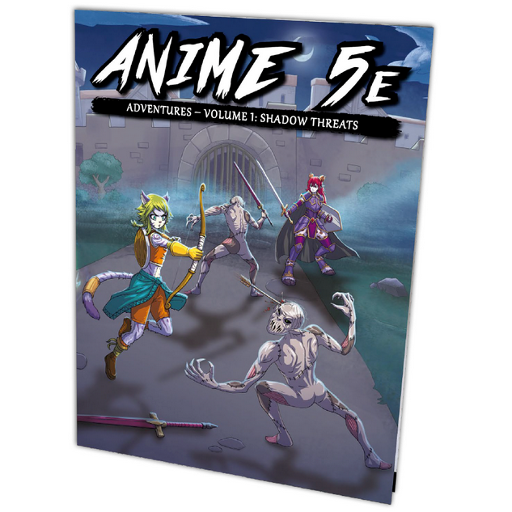 [DYS605] Anime 5E RPG Adventures Volume 1 Shadow Threats