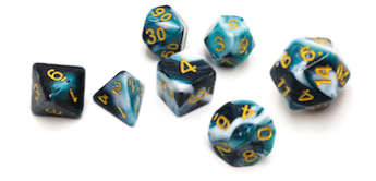 [GMG6081] DCC RPG Elemental Dice Water