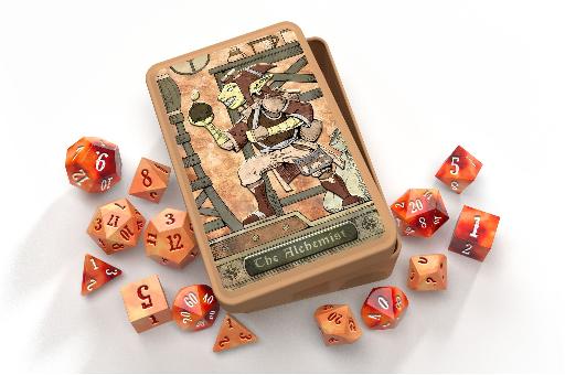 [BGRBAGD01] Class-Specific Dice Set Alchemist (Pathfinder)