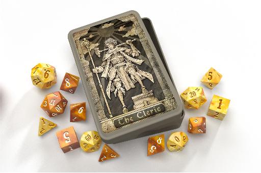 [BGRBAGD04] Class-Specific Dice Set Cleric (Pathfinder and 5E)