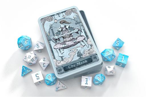 [BGRBAGD08] Class-Specific Dice Set Monk (Pathfinder and 5E)