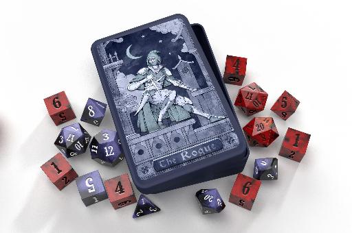 [BGRBAGD11] Class-Specific Dice Set Rogue (Pathfinder and 5E)