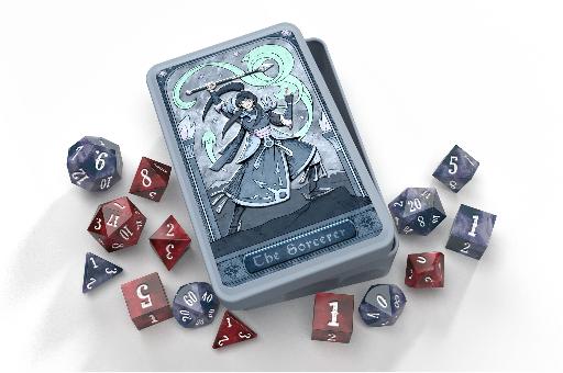 [BGRBAGD12] Class-Specific Dice Set Sorcerer (Pathfinder and 5E)