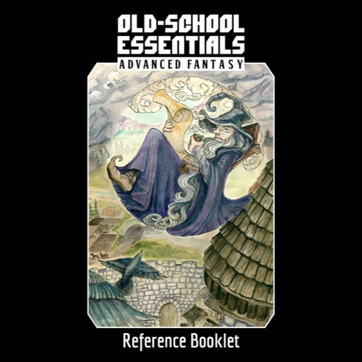 [NCG0019] Old-School Essentials Advanced Fantasy Reference Booklet