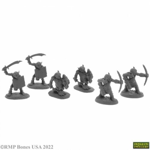 [RPR07045] Dungeon Dwellers Goblin Skirmishers (6)