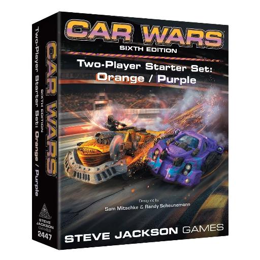 [SJG2445] Car Wars Sixth Edition Two-Player Starter Set Orange/Purple
