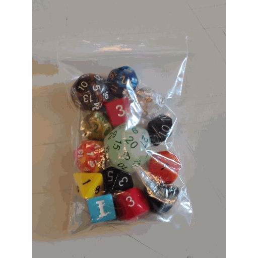 [dccset] DCC RPG Mismatch Dice Set (14)